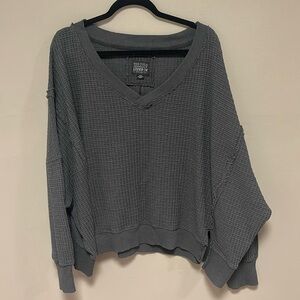 American Eagle This Feels Seriously Lived-In Oversized Sweatshirt